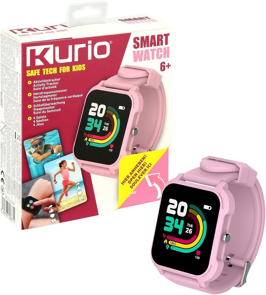 Jumbo Spiele - Kurio Smartwatch Pink