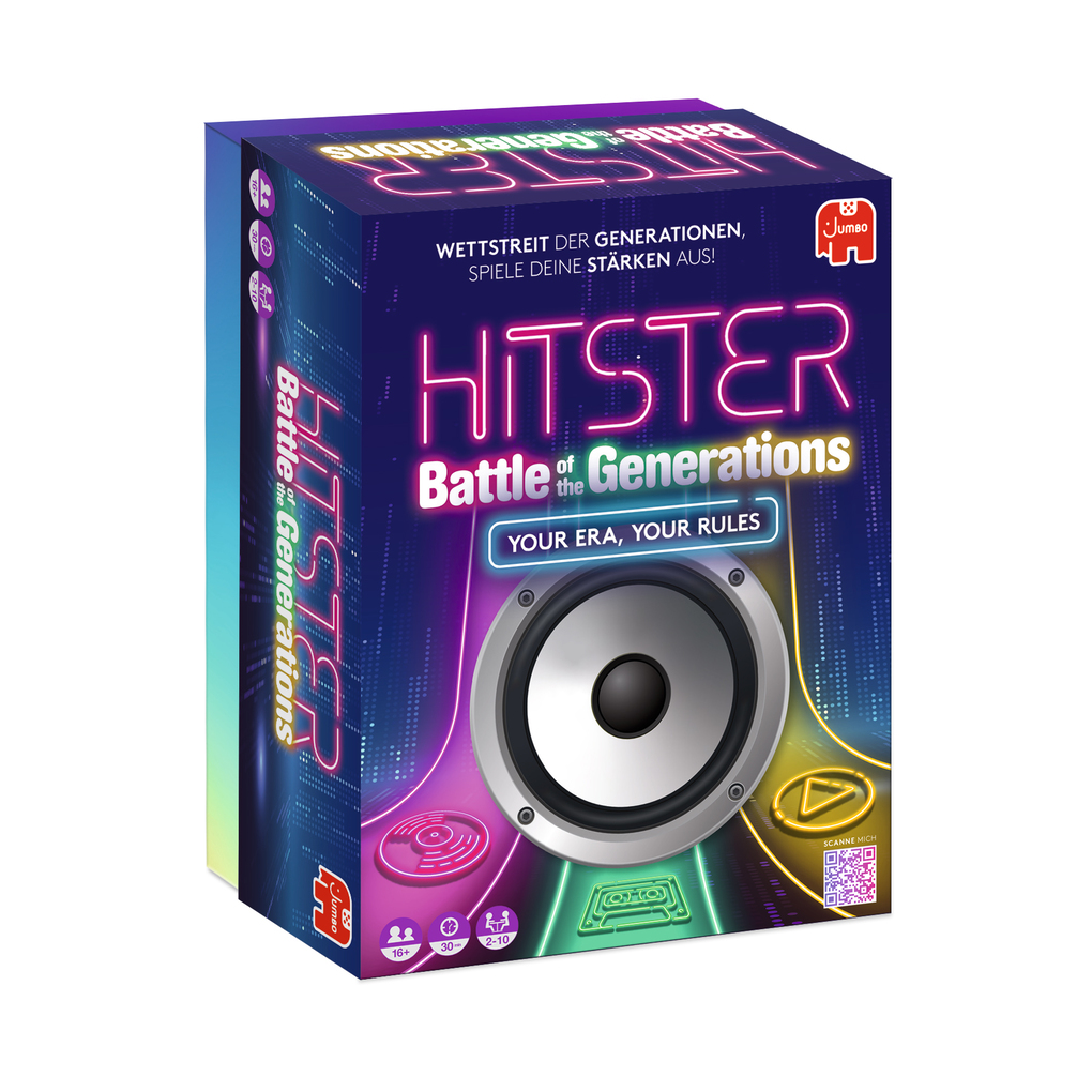 Jumbo Spiele - Hitster - Battle of the Generations