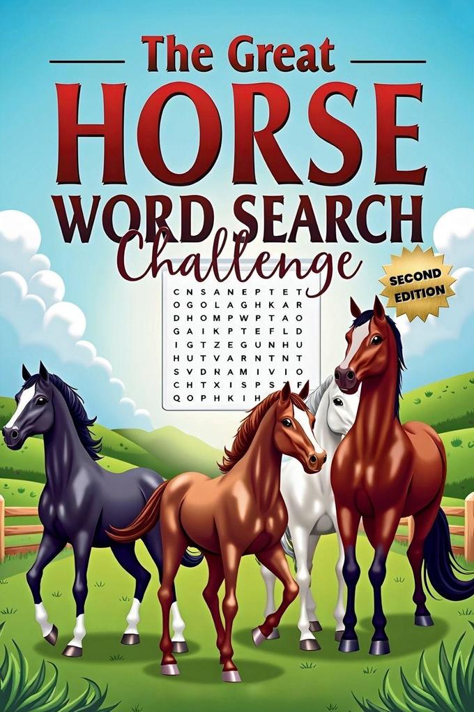 The Great Horse Word Search Challenge (Second Edition)