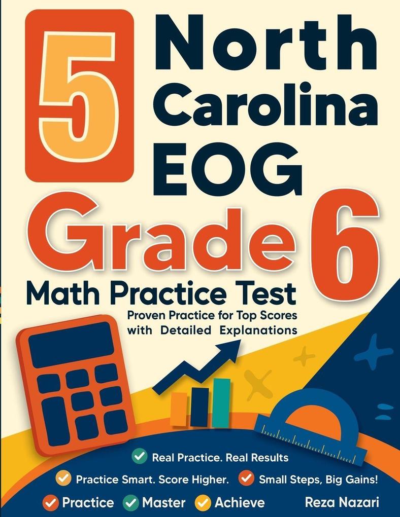 5 North Carolina EOG Grade 6 Math Practice Tests