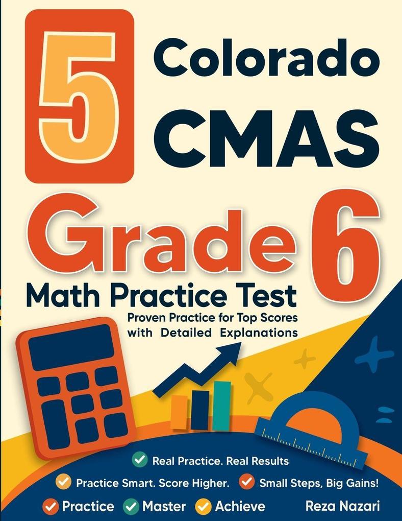 5 Colorado CMAS Grade 6 Math Practice Tests