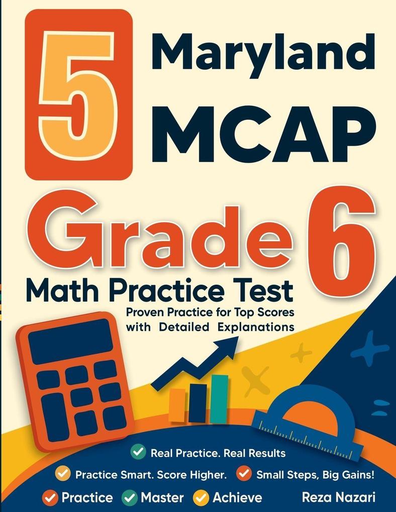 5 Maryland MCAP Grade 6 Math Practice Tests