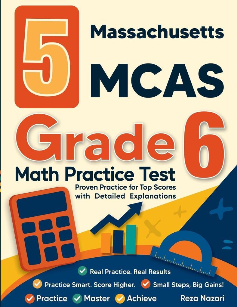 5 Massachusetts MCAS Grade 6 Math Practice Tests