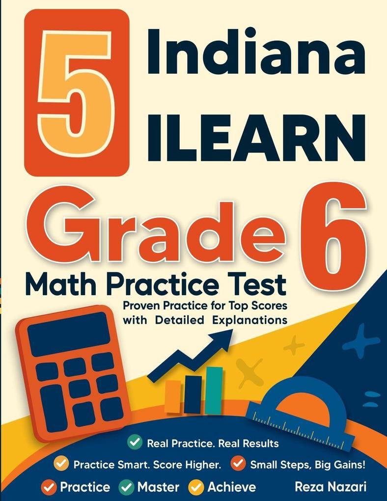 5 Indiana ILEARN Grade 6 Math Practice Tests