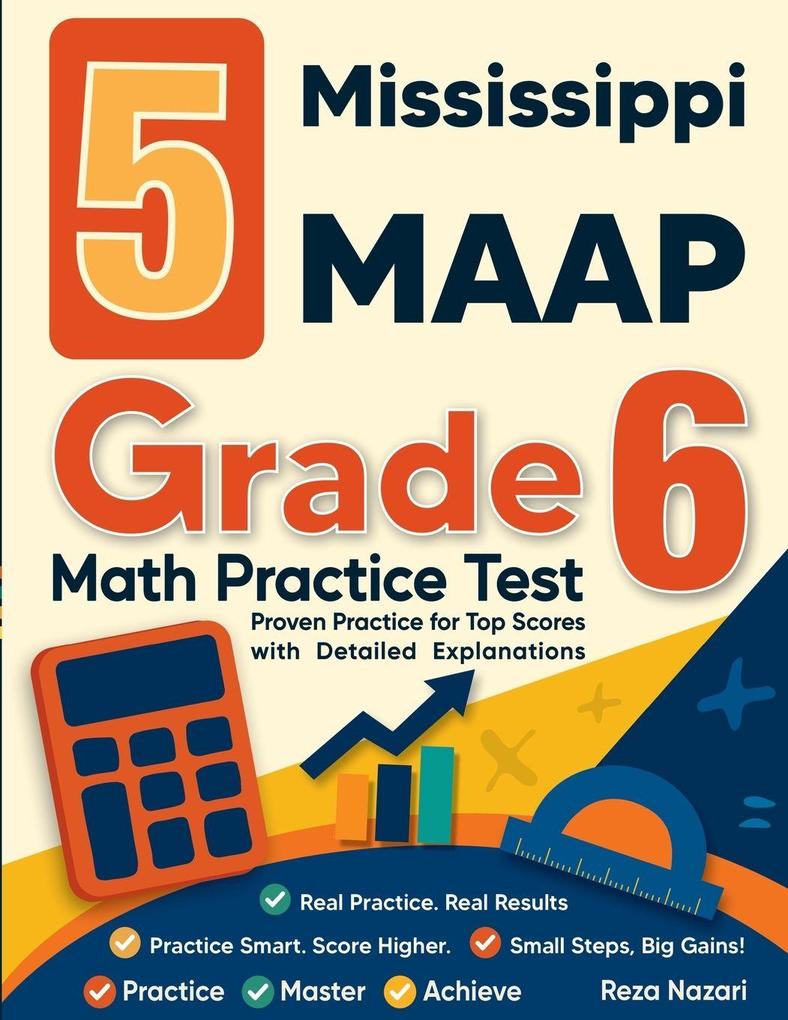 5 Mississippi MAAP Grade 6 Math Practice Tests