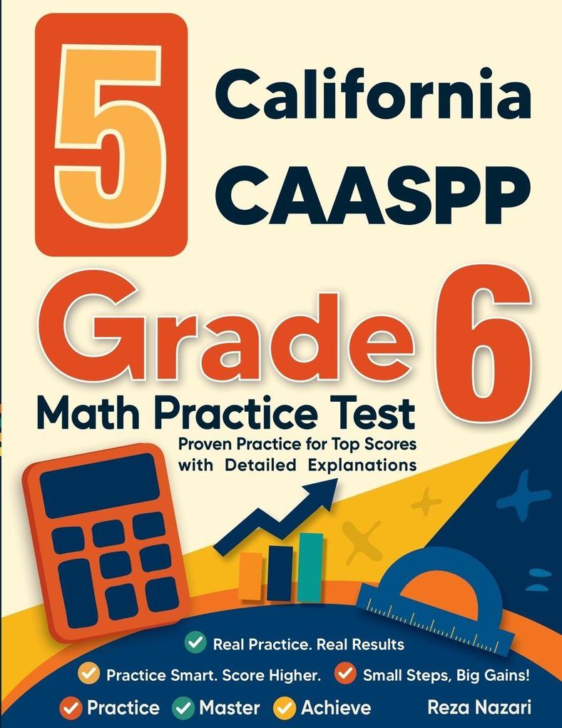 5 California CAASPP Grade 6 Math Practice Tests