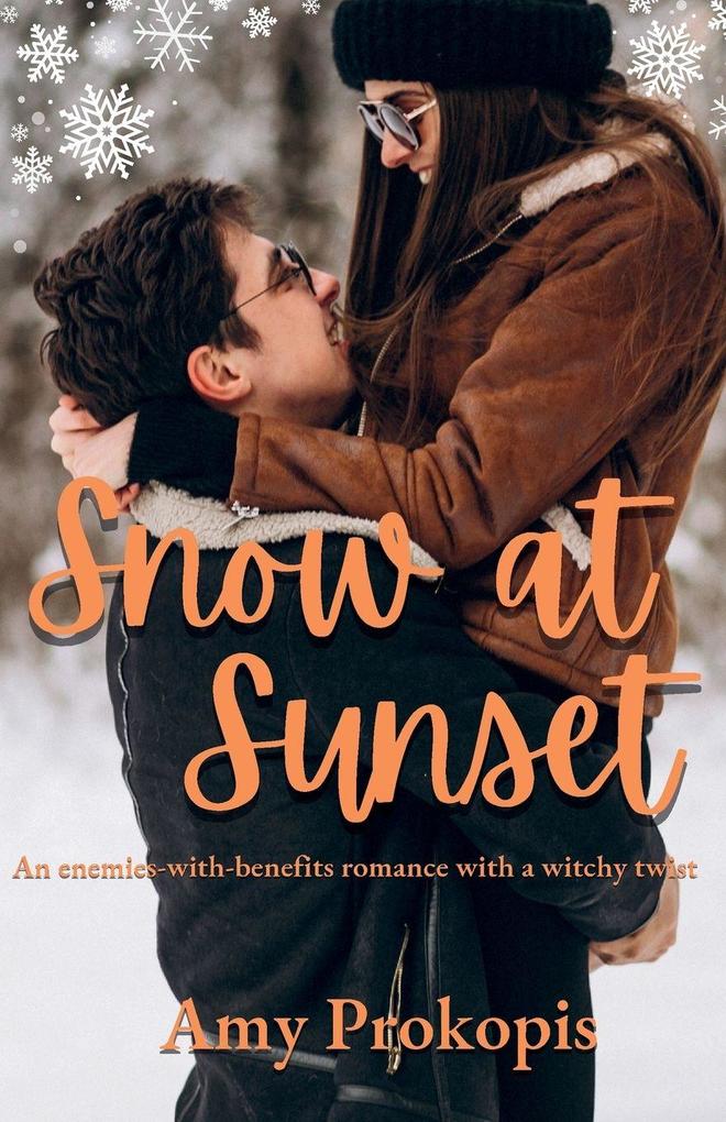 Snow at Sunset