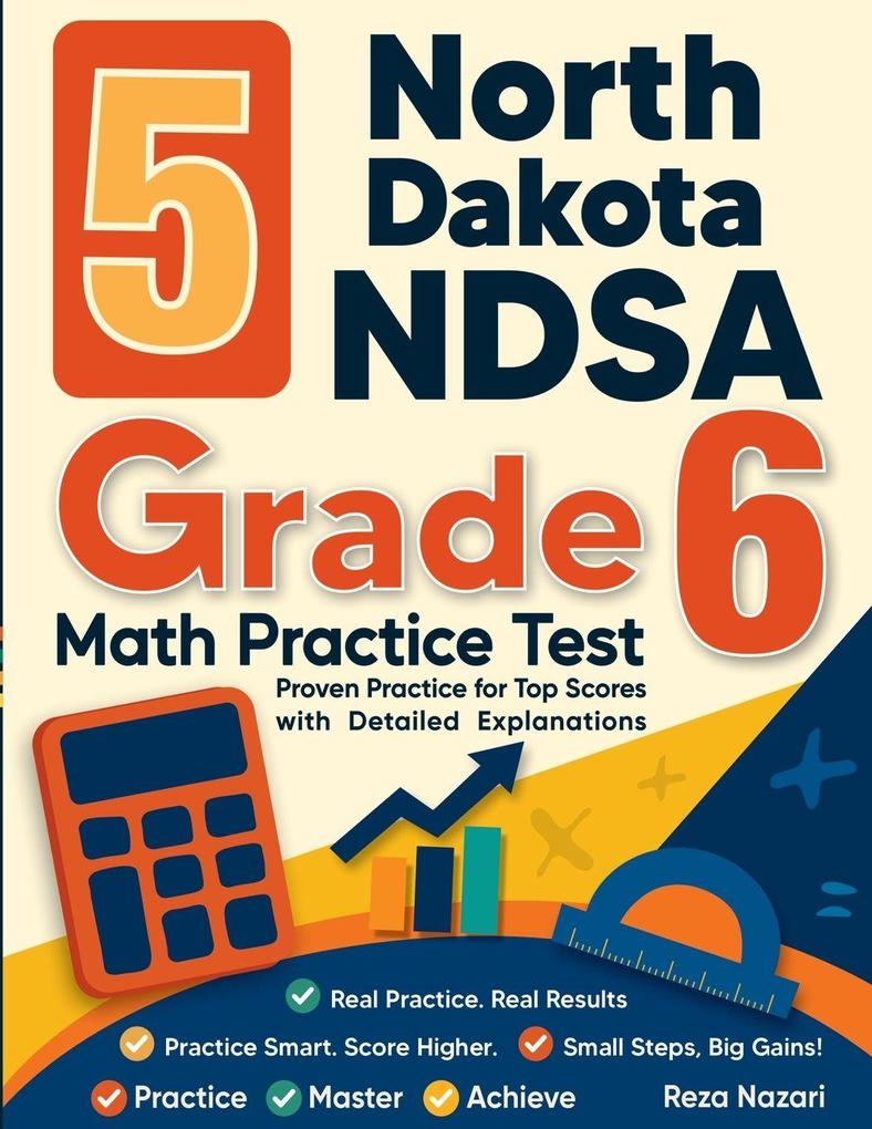 5 North Dakota NDSA Grade 6 Math Practice Tests