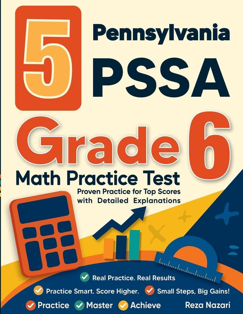 5 Pennsylvania PSSA Grade 6 Math Practice Tests