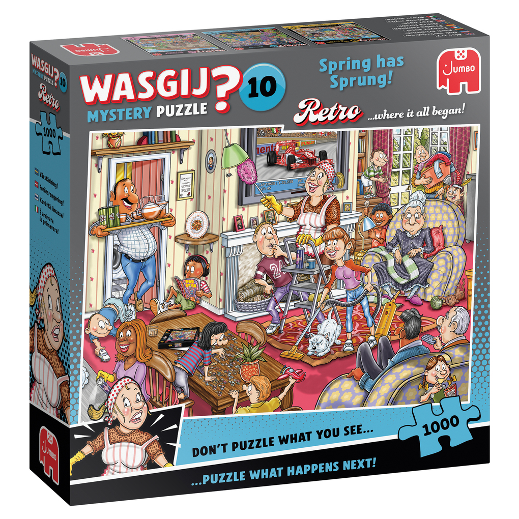 Wasgij Retro Mystery 10 - Endlich Frühling - Puzzle 1000 Teile