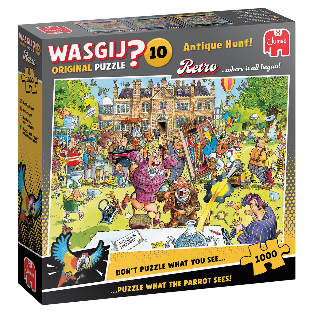 Wasgij Retro Original 10 - Antiquitätenjagd - Puzzle 1000 Teile