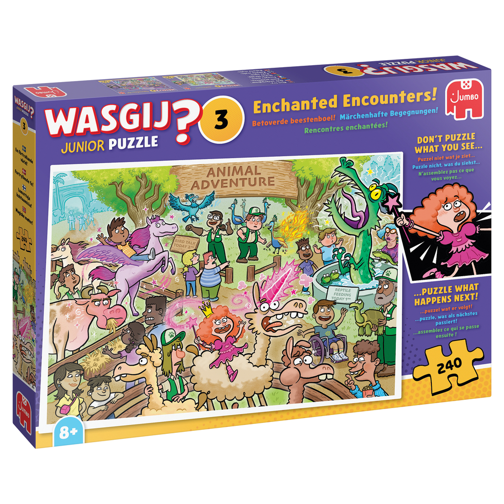 Jumbo Spiele - Wasgij Junior 3 - Märchenhafte Begegnungen! 240 Teile