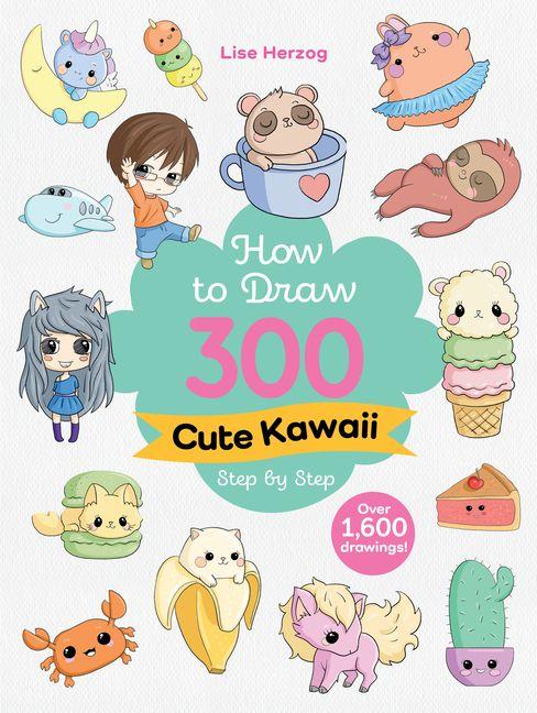 How to Draw 300 Cute Kawaii Step by Step