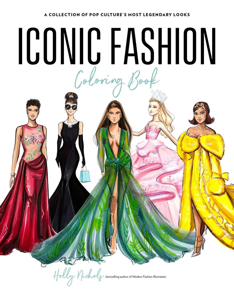 Iconic Fashion Coloring Book