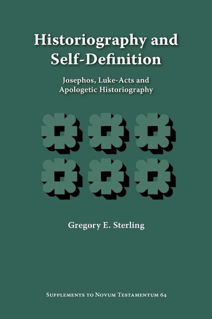 Historiography and Self-Definition