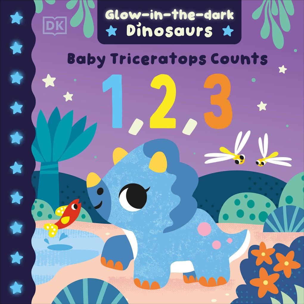 Baby Triceratops Counts 1 2 3