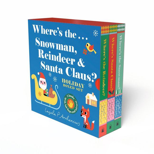 Where's the . . . Snowman Reindeer & Santa Claus? Holiday Boxed Set