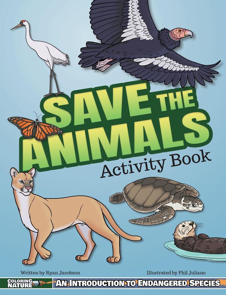 Save the Animals Activity Book