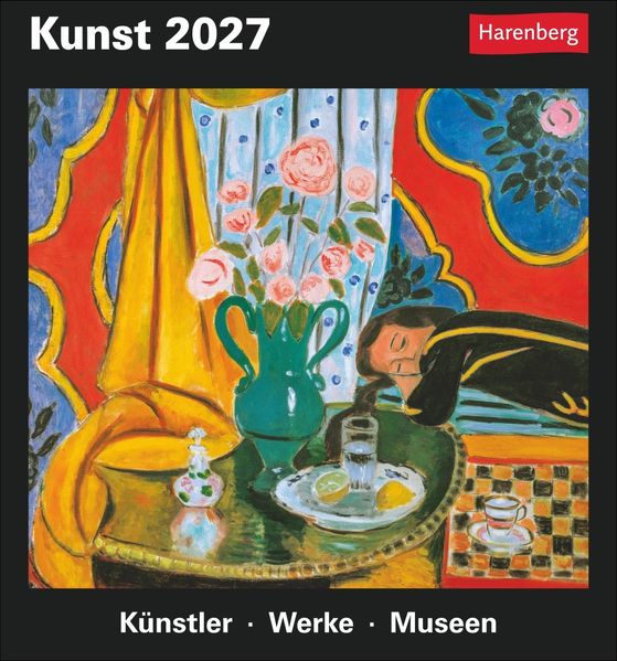 Kunst Tagesabreißkalender 2027 - Kulturkalender - Künstler Werke Museen