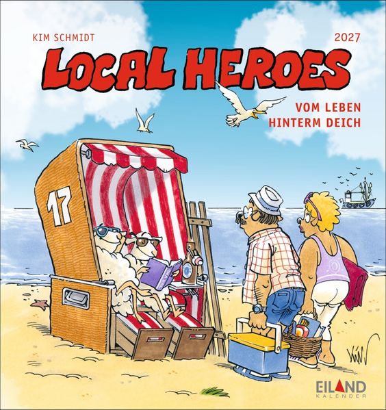 Local Heroes Postkartenkalender 2027 - Vom Leben hinterm Deich