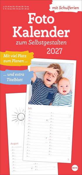 Fotokalender zum Selbstgestalten 2027