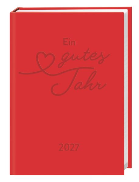 Kalenderbuch A7 koralle 2027
