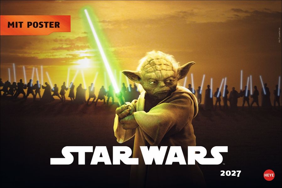 Star Wars Broschur XL Kalender 2027