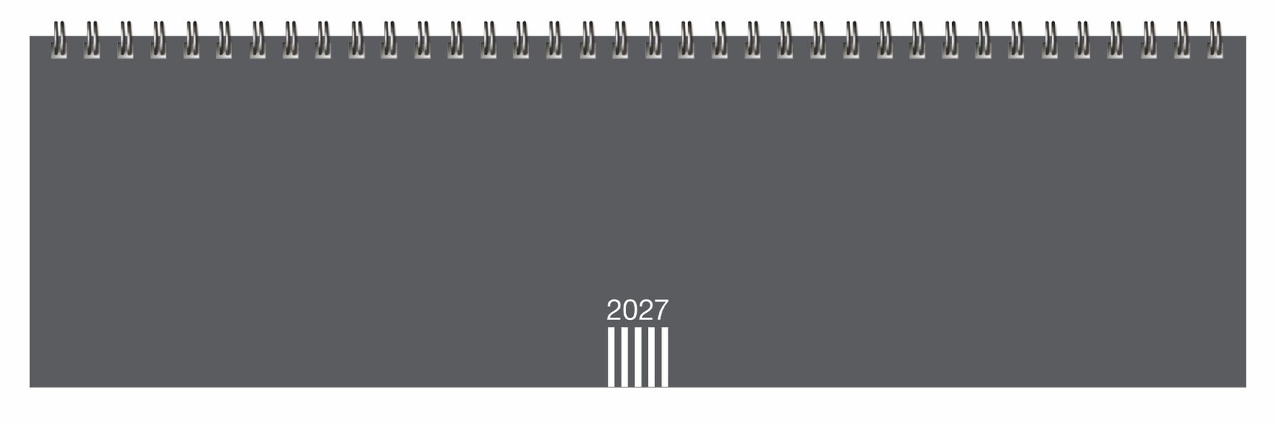 Wochenquerplaner anthrazit 2027