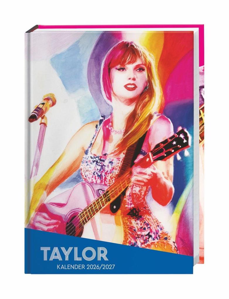 Taylor 17-Monats-Kalenderbuch A5 2027 - 17 Monate. Von August 2026 bis Dezember 2027
