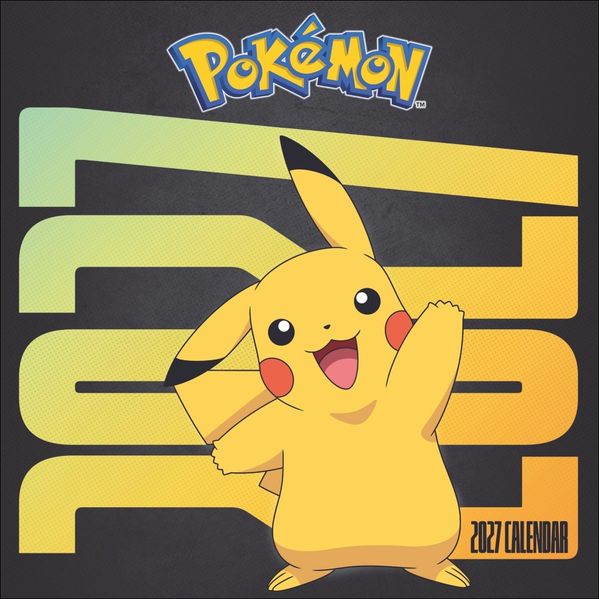 Pokémon Broschurkalender 2027