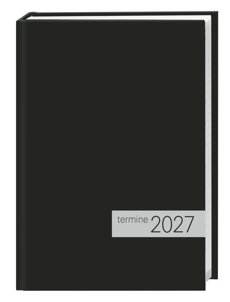 times&more Kalenderbuch schwarz 2027