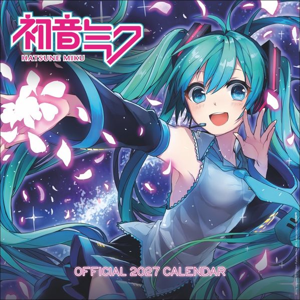 Hatsune Miku Broschurkalender 2027