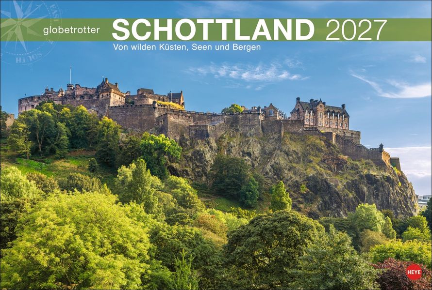 Schottland Globetrotter Kalender 2027 - Von wilden Küsten Seen und Bergen
