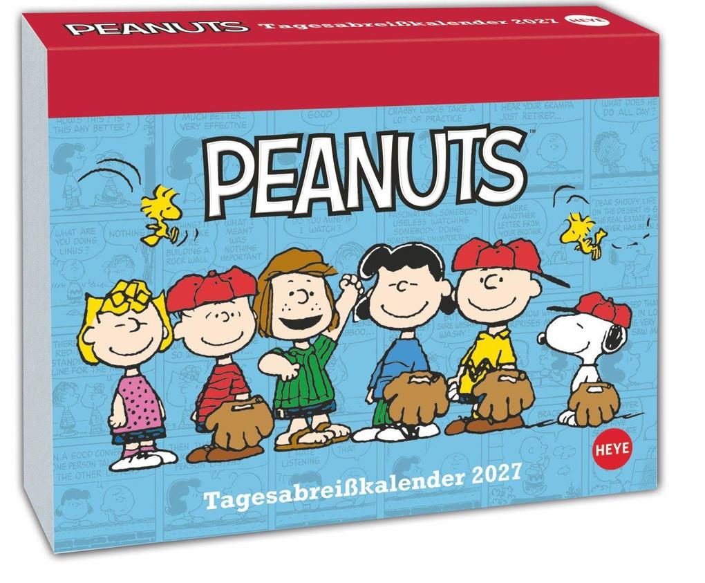 Peanuts Tagesabreißkalender 2027