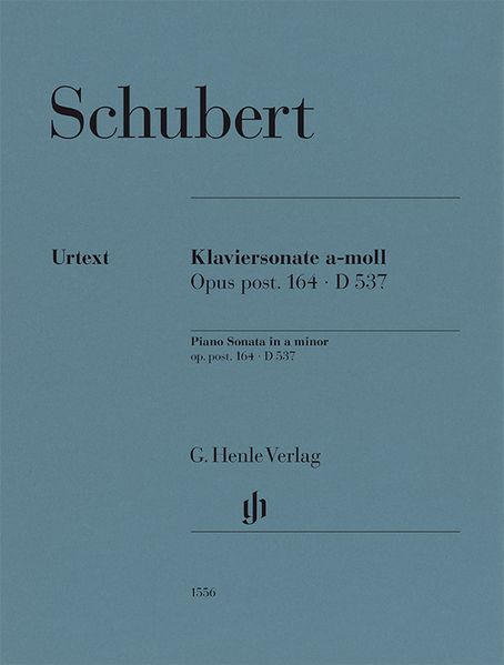 Franz Schubert - Klaviersonate a-moll op. post 164 D 537
