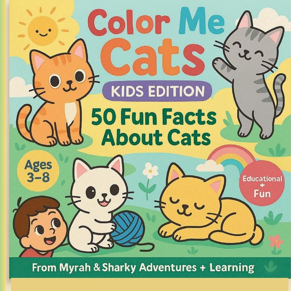 Color Me Cats - Kids Edition