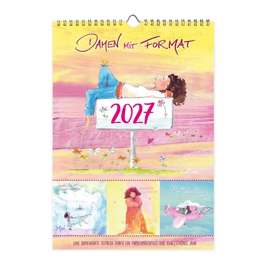 Monatsplaner Damen mit Format 2027