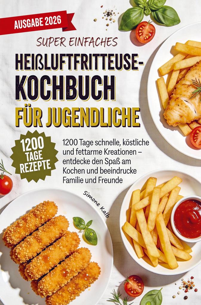 Super einfaches Heißluftfritteuse-Kochbuch für Jugendliche