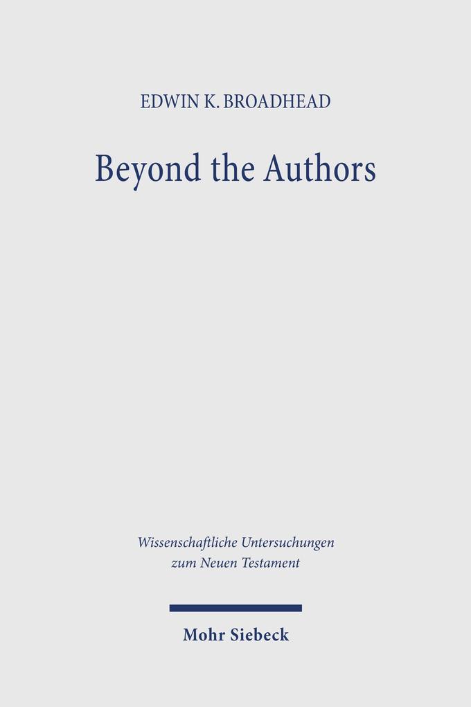 Beyond the Authors