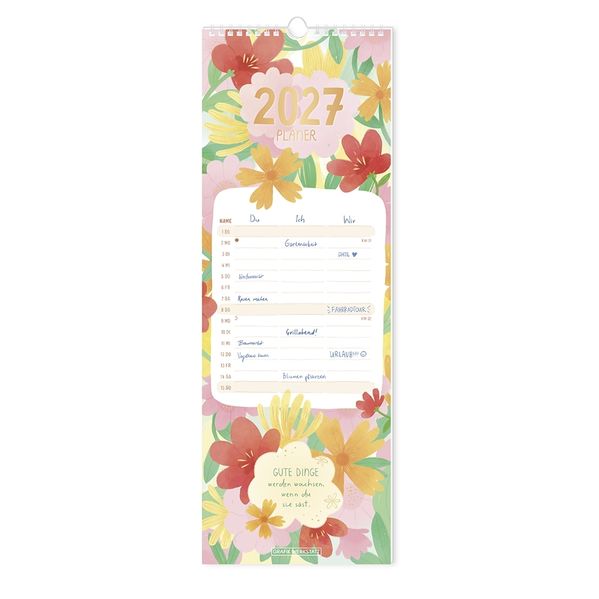 Paarplaner 2027 Floral