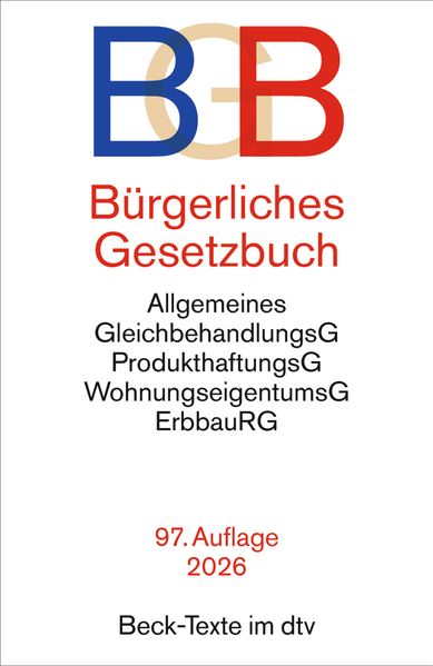 Bürgerliches Gesetzbuch