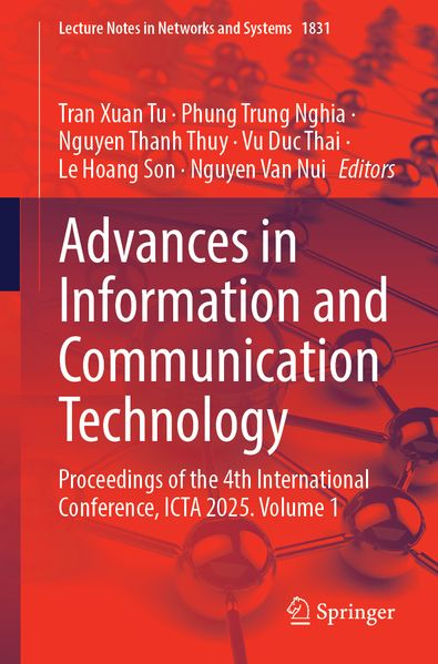 Advances in Information and Communication Technology
