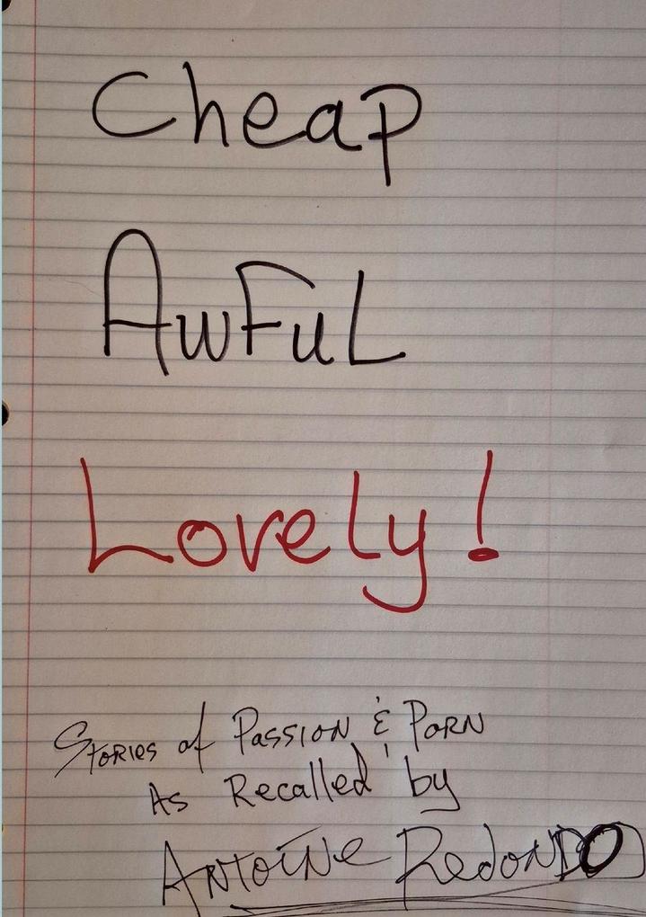 Cheap Awful Lovely! - Safe for Work Cover Edition