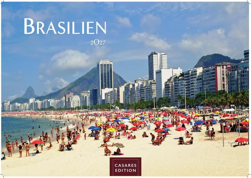 Brasilien Kalender 2027 - Wandkalender | Fotokalender Südamerika 35x50cm - Farbenfrohe Natur lebendige Kultur & traumhafte Landschaften als Deko & Geschenkidee