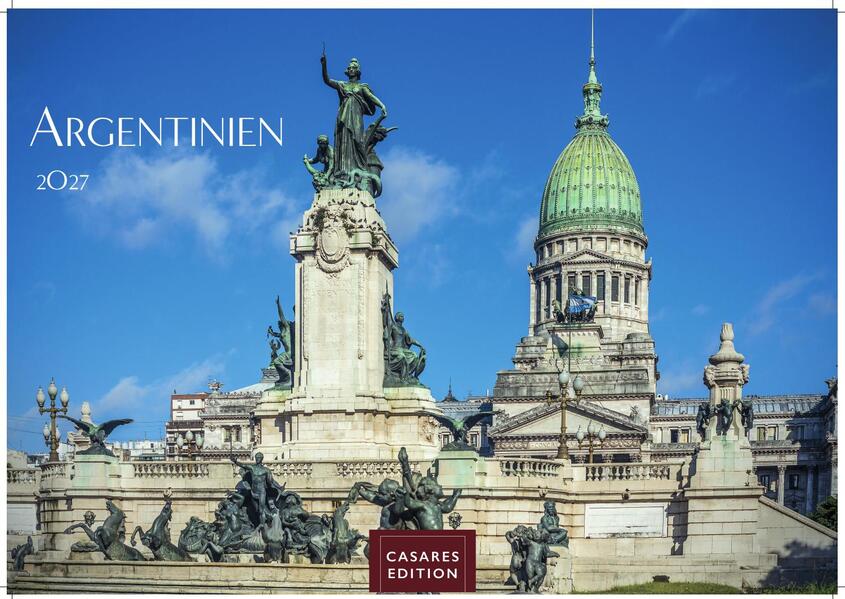 Argentinien Kalender 2027 - Wandkalender | Fotokalender Südamerika 24x35cm - Bildkalender mit beeindruckenden Fotos von Natur Kultur & Weite ideal als Geschenk & Deko