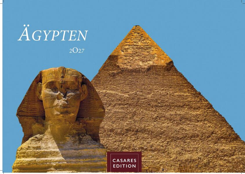 Ägypten Kalender 2027 - Wandkalender | Fotokalender Afrika 35x50 cm - mit atemberaubenden Fotos der Pyramiden Sphinx Luxor & mehr