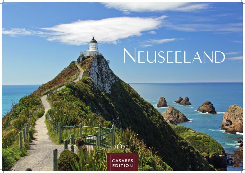 Neuseeland Kalender 2027 - Wandkalender | Fotokalender Ozeanien 24x35cm - Bildkalender mit atemberaubenden Naturaufnahmen perfekt für Reisefans & Neuseeland-Liebhaber