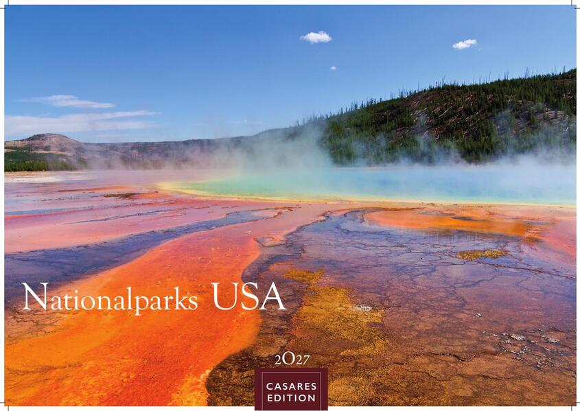 Nationalparks USA Kalender 2027 - Wandkalender | Fotokalender Nordamerika 24x35cm - Faszinierende Naturmotive aus Amerikas Parks ideal als Deko & Geschenkidee