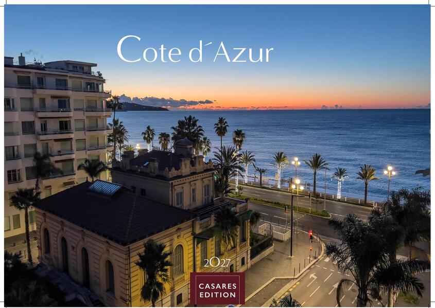 Cote dÁzur Kalender 2027 - Wandkalender | Fotokalender Frankreich 24x35cm - Atemberaubende Bilder der Côte d'Azur Nizza Cannesunberührte Natur der französische Riviera