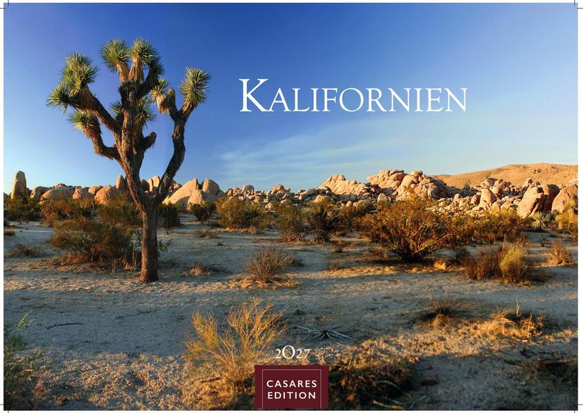 Kalifornien Kalender 2027 - Wandkalender | Fotokalender Nordamerika 24x35cm - Sonnenstaat pur: Strände Städte & Naturwunder als stimmungsvolle Wanddeko erleben